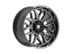 Fittipaldi Offroad FA19 Gloss Black Milled 6-Lug Wheel; 20x10; -19mm Offset (22-24 Bronco Raptor)