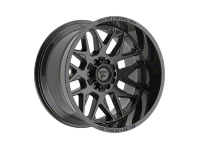 Fittipaldi Offroad FA19 Gloss Black 6-Lug Wheel; 20x12; -44mm Offset (22-24 Bronco Raptor)