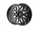 Fittipaldi Offroad FA19 Gloss Black 6-Lug Wheel; 20x12; -44mm Offset (22-24 Bronco Raptor)