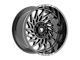 Fittipaldi Offroad FA20 Gloss Black Milled 6-Lug Wheel; 22x12; -44mm Offset (22-24 Bronco Raptor)