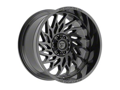 Fittipaldi Offroad FA20 Gloss Black 6-Lug Wheel; 22x12; -44mm Offset (22-24 Bronco Raptor)