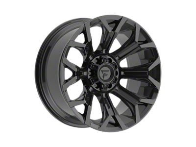 Fittipaldi Offroad FA21 Gloss Black 6-Lug Wheel; 20x10; -19mm Offset (22-24 Bronco Raptor)