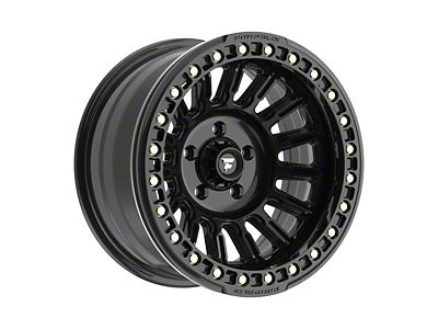 Fittipaldi Offroad FB152 Satin Black 6-Lug Wheel; 17x9; -38mm Offset (21-24 Bronco, Excluding Raptor)