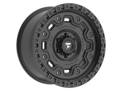 Fittipaldi Offroad FT100 Satin Black 6-Lug Wheel; 20x9; 0mm Offset (22-24 Bronco Raptor)