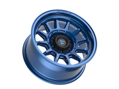 Fittipaldi Offroad FT102 Satin Blue 6-Lug Wheel; 17x8.5; 0mm Offset (21-24 Bronco, Excluding Raptor)