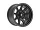 Fittipaldi Offroad FT104 Satin Black 6-Lug Wheel; 17x9; -6mm Offset (22-24 Bronco Raptor)