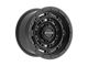 Fittipaldi Offroad FT107 Satin Black 6-Lug Wheel; 17x9; -12mm Offset (22-24 Bronco Raptor)