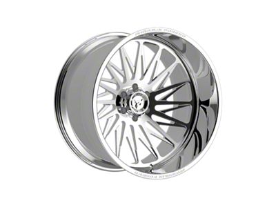 Fittipaldi Offroad FTF506 Polished 6-Lug Wheel; Left Directional; 24x14; -76mm Offset (22-24 Bronco Raptor)