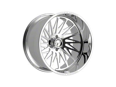 Fittipaldi Offroad FTF506 Polished 6-Lug Wheel; Right Directional; 24x14; -76mm Offset (22-24 Bronco Raptor)