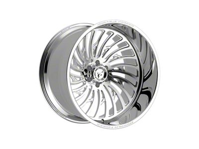 Fittipaldi Offroad FTF507 Polished 6-Lug Wheel; Left Directional; 24x14; -76mm Offset (22-24 Bronco Raptor)