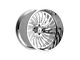 Fittipaldi Offroad FTF507 Polished 6-Lug Wheel; Right Directional; 24x14; -76mm Offset (22-24 Bronco Raptor)