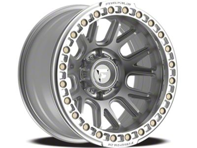 Fittipaldi Offroad FB151 Machined Silver Wheel; 17x9; -38mm Offset (20-24 Jeep Gladiator JT)