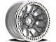 Fittipaldi Offroad FB151 Machined Silver Wheel; 17x9; -38mm Offset (20-24 Jeep Gladiator JT)