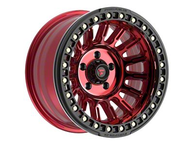 Fittipaldi Offroad FB152 Metallic Red with Red Tint Wheel; 17x9; -38mm Offset (20-24 Jeep Gladiator JT)