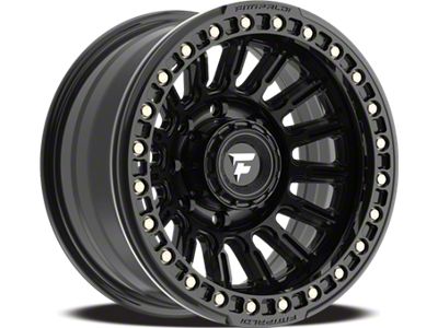 Fittipaldi Offroad FB152 Satin Black Wheel; 17x9; -38mm Offset (20-24 Jeep Gladiator JT)