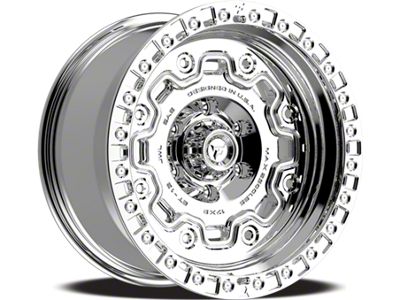 Fittipaldi Offroad FT100 Mirror Coat Wheel; 17x9; -12mm Offset (20-24 Jeep Gladiator JT)