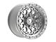 Fittipaldi Offroad FT101 Gloss Silver Machined Wheel; 17x9 (20-24 Jeep Gladiator JT)