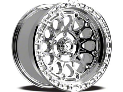 Fittipaldi Offroad FT101 Mirror Coat Wheel; 17x9; -12mm Offset (20-24 Jeep Gladiator JT)