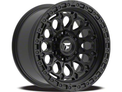 Fittipaldi Offroad FT101 Satin Black Wheel; 18x9; 0mm Offset (20-24 Jeep Gladiator JT)