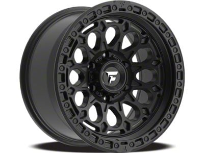 Fittipaldi Offroad FT101 Satin Black Wheel; 20x9; 0mm Offset (20-24 Jeep Gladiator JT)