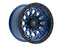 Fittipaldi Offroad FT101 Satin Blue Wheel; 17x9; -12mm Offset (20-24 Jeep Gladiator JT)