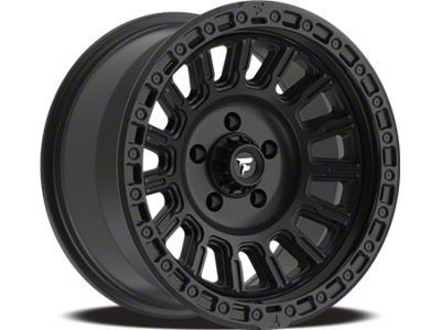 Fittipaldi Offroad FT106 Satin Black Wheel; 17x9; -12mm Offset (20-24 Jeep Gladiator JT)