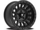 Fittipaldi Offroad FT106 Satin Black Wheel; 17x9; -12mm Offset (20-24 Jeep Gladiator JT)