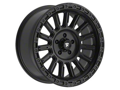 Fittipaldi Offroad FT106 Satin Black Wheel; 20x9; 18mm Offset (20-24 Jeep Gladiator JT)