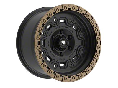 Fittipaldi Offroad FT100 Satin Black Wheel; 17x9 (99-04 Jeep Grand Cherokee WJ)