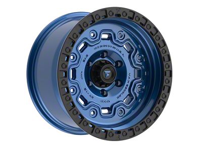 Fittipaldi Offroad FT100 Satin Blue Wheel; 17x9 (99-04 Jeep Grand Cherokee WJ)
