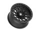 Fittipaldi Offroad FT101 Satin Black Wheel; 17x9 (99-04 Jeep Grand Cherokee WJ)