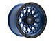 Fittipaldi Offroad FT101 Satin Blue Wheel; 17x9 (99-04 Jeep Grand Cherokee WJ)