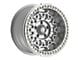 Fittipaldi Offroad FB150 Machined Silver Wheel; 17x9; -15mm Offset (18-24 Jeep Wrangler JL)