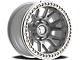 Fittipaldi Offroad FB151 Machined Silver Wheel; 17x9; -38mm Offset (18-24 Jeep Wrangler JL)