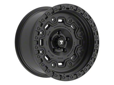 Fittipaldi Offroad FT100 Satin Black Wheel; 18x9; 0mm Offset (18-24 Jeep Wrangler JL)