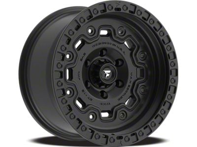 Fittipaldi Offroad FT100 Satin Black Wheel; 20x9; 0mm Offset (18-24 Jeep Wrangler JL)