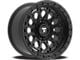 Fittipaldi Offroad FT101 Satin Black Wheel; 20x9; 0mm Offset (18-24 Jeep Wrangler JL)