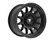 Fittipaldi Offroad FT102 Satin Black Wheel; 17x8.5 (18-24 Jeep Wrangler JL)