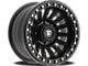 Fittipaldi Offroad FB152 Satin Black Wheel; 17x9; -38mm Offset (07-18 Jeep Wrangler JK)