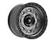 Fittipaldi Offroad FT100 Satin Anthracite Wheel; 17x9 (07-18 Jeep Wrangler JK)