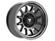 Fittipaldi Offroad FT102 Satin Anthracite Wheel; 17x8.5 (07-18 Jeep Wrangler JK)