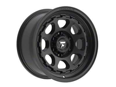 Fittipaldi Offroad FT103 Satin Black Wheel; 17x8.5 (07-18 Jeep Wrangler JK)