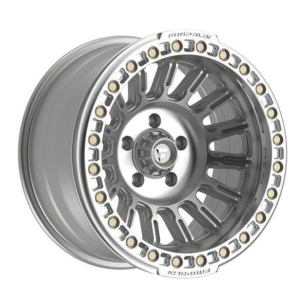 Fittipaldi Offroad Tacoma FB152 Machined Silver 6-Lug Wheel; 17x9 ...