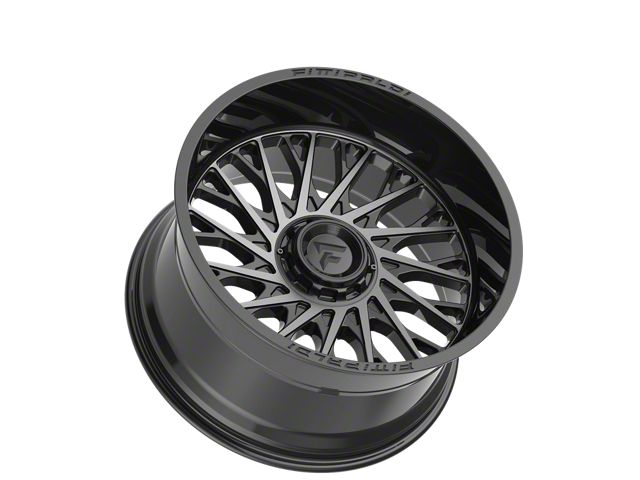 Fittipaldi Offroad FA08 Gloss Black Machined with Dark Tint 6-Lug Wheel; 22x12; -44mm Offset (17-24 Titan)