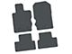 FLEXTREAD Factory Floorpan Fit Tire Tread/Scorched Earth Scene Front and Rear Floor Mats; Grey (21-24 Bronco 2-Door)