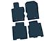 FLEXTREAD Factory Floorpan Fit Tire Tread/Scorched Earth Scene Front and Rear Floor Mats; Dark Blue (21-24 Bronco 4-Door)