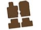 FLEXTREAD Factory Floorpan Fit Tire Tread/Scorched Earth Scene Front and Rear Floor Mats; Saddle (21-24 Bronco 2-Door)