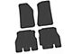 FLEXTREAD Factory Floorpan Fit Tire Tread/Scorched Earth Scene Front and Rear Floor Mats with MOAB Insert; Black (18-24 Jeep Wrangler JL 4-Door, Excluding 4xe)