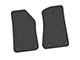 FLEXTREAD Factory Floorpan Fit Tire Tread/Scorched Earth Scene Front Floor Mats; Black (18-24 Jeep Wrangler JL 2-Door)