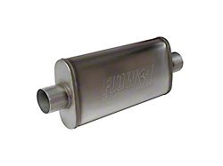 Flowmaster FlowFX Center/Center Muffler; 3-Inch Inlet/3-Inch Outlet (Universal; Some Adaptation May Be Required)